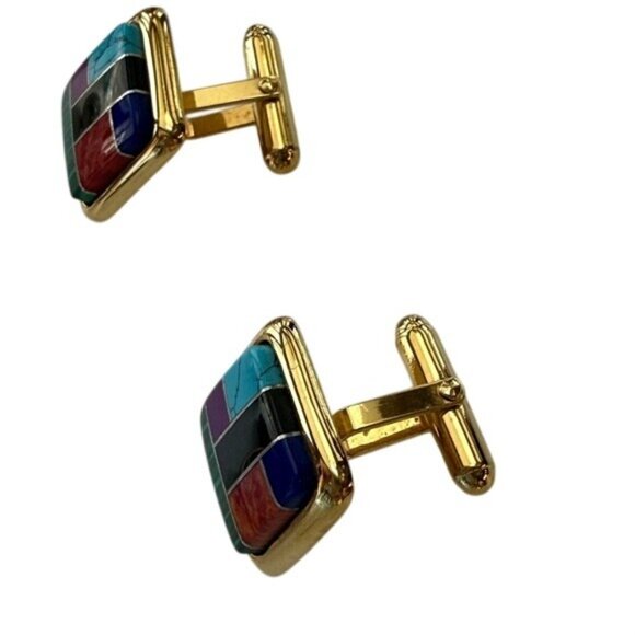 Vintage Jewelry Lot Rings and Cufflinks - Picture 9 of 9